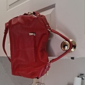 Ora Delphine Red 100% Leather Handbag